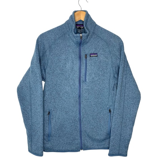 Patagonia Other - Patagonia Men’s Full Zip Fleece Jacket Blue Knit Sweater Unisex Size Large